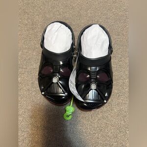 Star Wars Crocs Darth Vader Classic Clog Black Men's Size 7/ Women’s Size 9